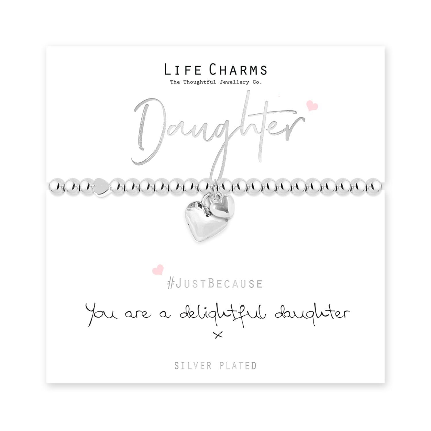 Life Charms Just Because Daughter Braceletm