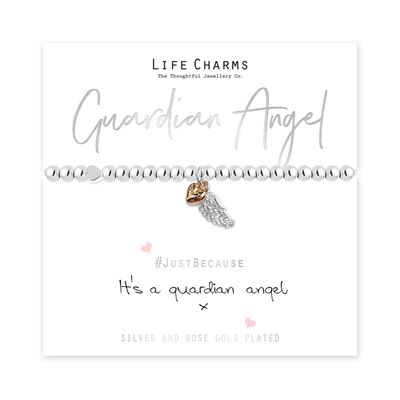 Life Charms Just Because Guardian Angel Bracelet