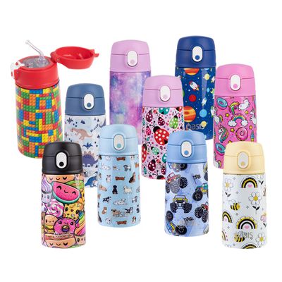 Kids Drink Bottle w/ Sipper 400ml