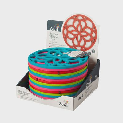 Silicone Circular Trivet Assorted