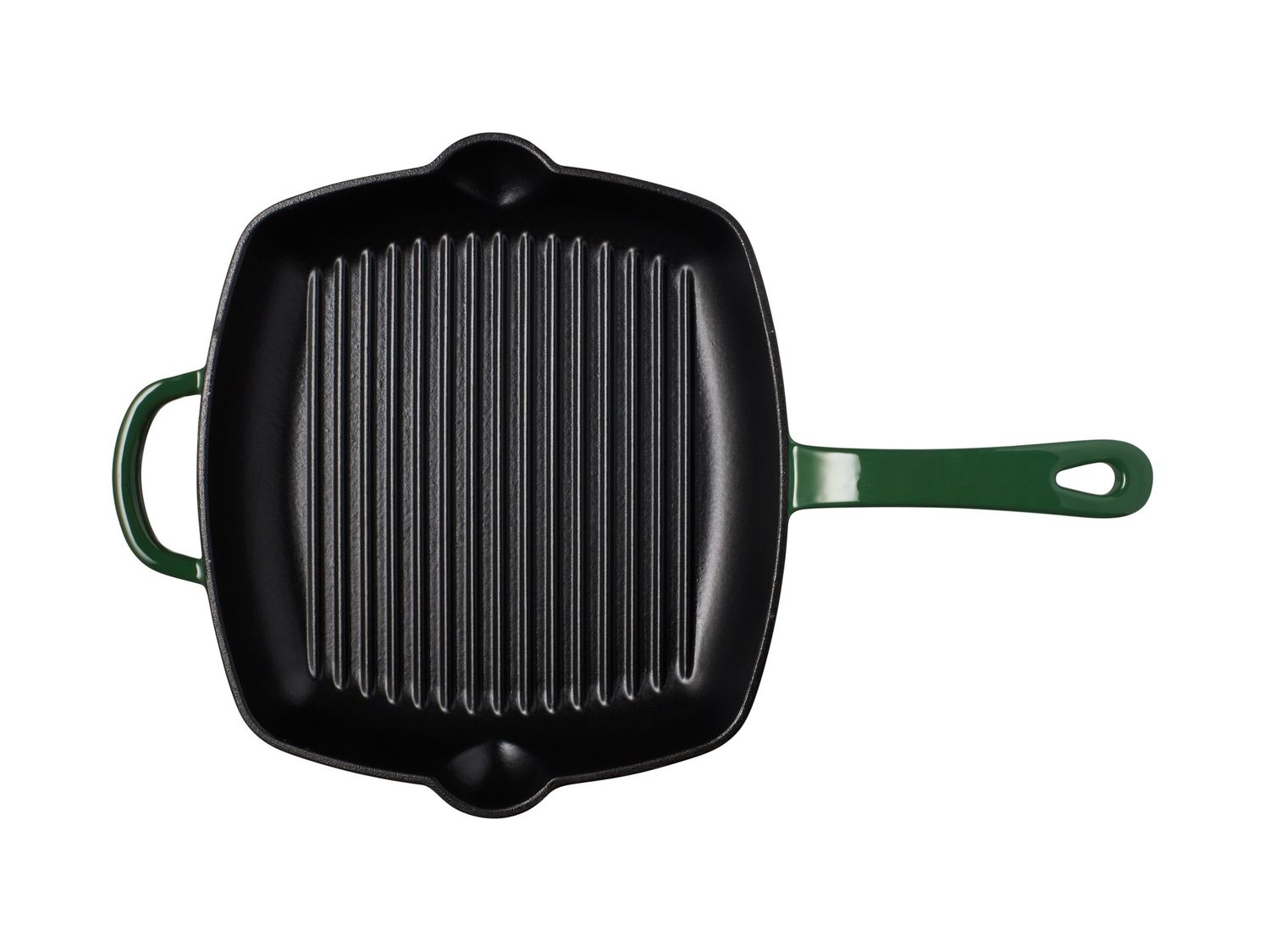 Cast Iron Grill pan English Racing Green 26cm Gift Boxed