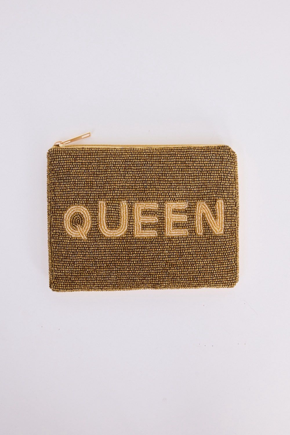 Beaded Queen Clutch