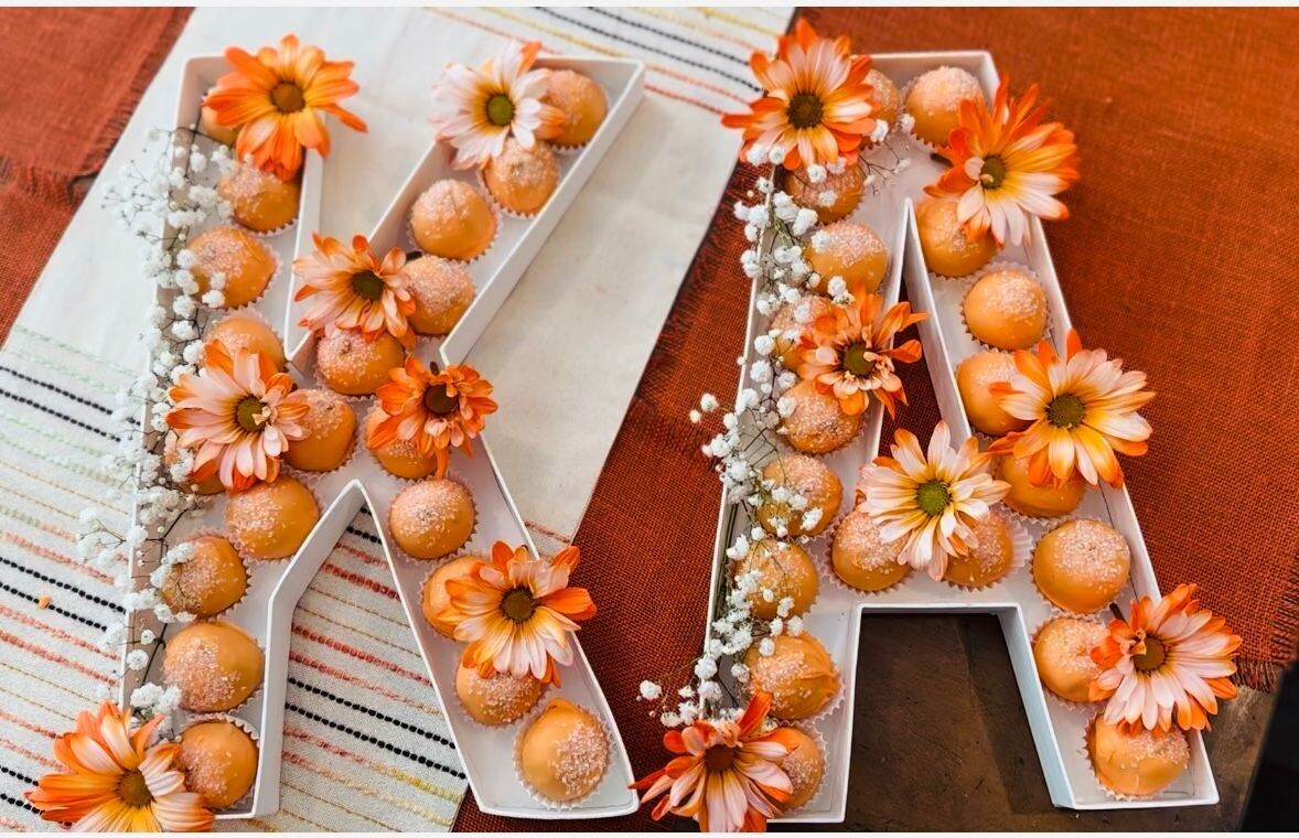 Cake Pop Letter Dessert Board(s)