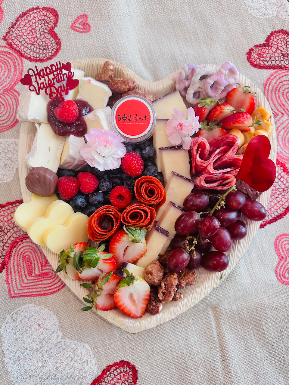 10 Inch Valentine Charcuterie