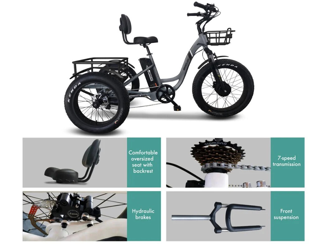EMojo Caddy Pro Fat Trike