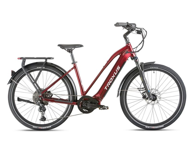 Troxus TRAX Mid-Drive Low Step Red Medium