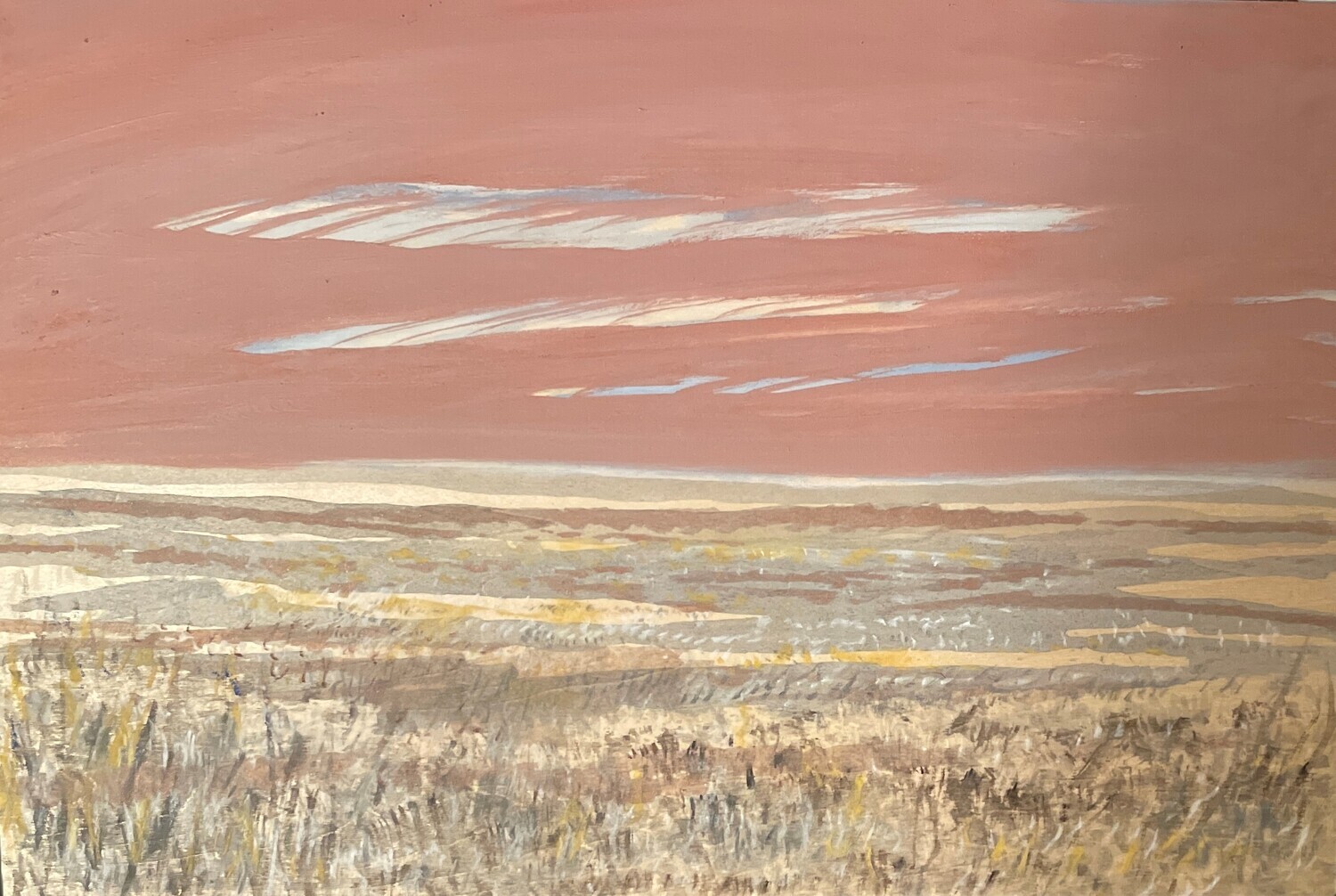 “Evening with Clay Colored Sky”