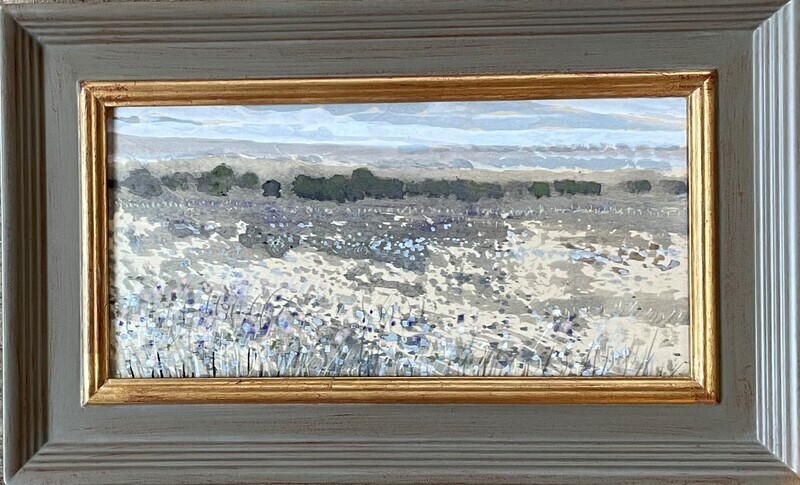 &quot;a long view with thistles&quot;