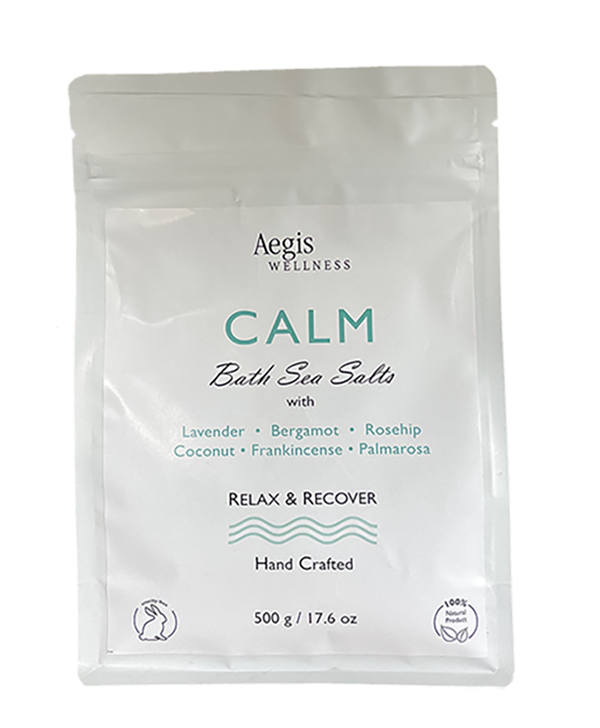 CALM Natural Bath Sea Salts (500g)