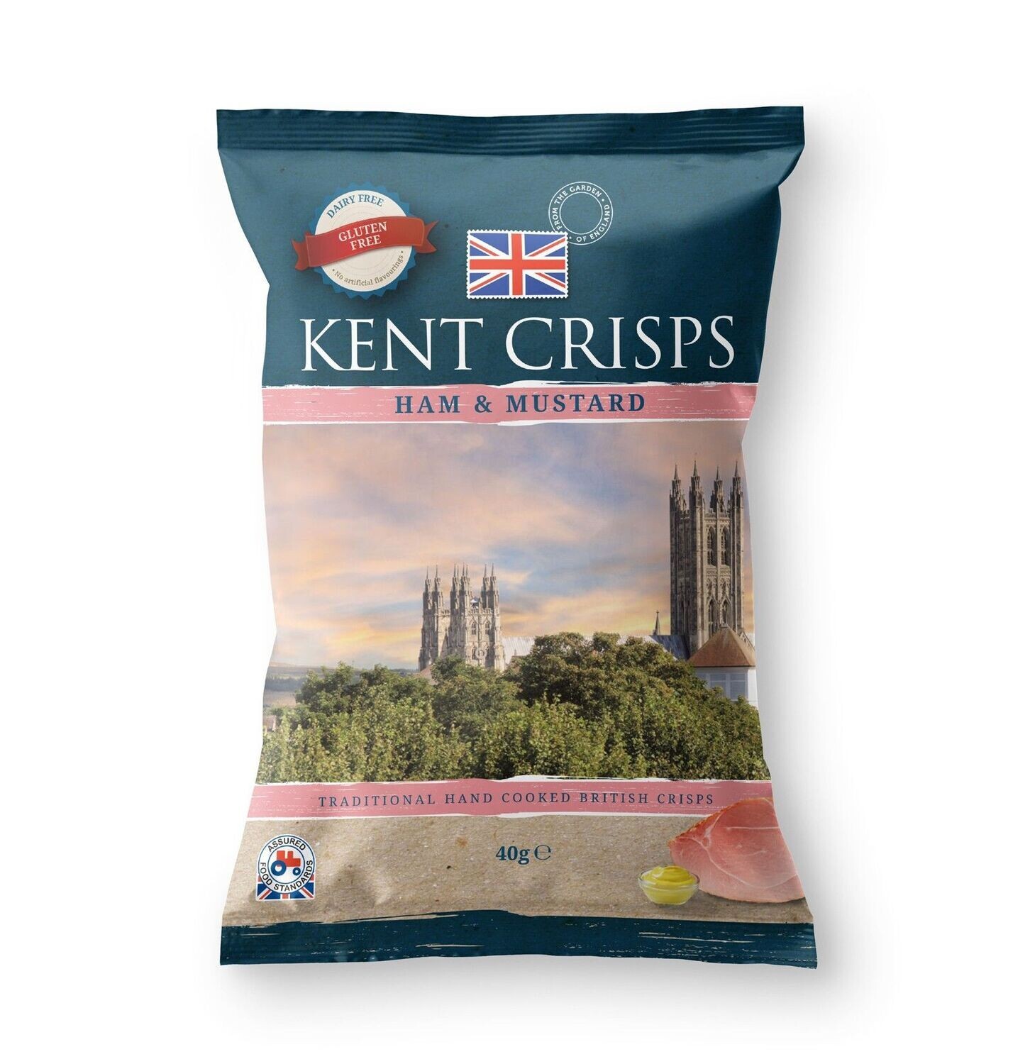 Kent Crisps - Ham and mustard