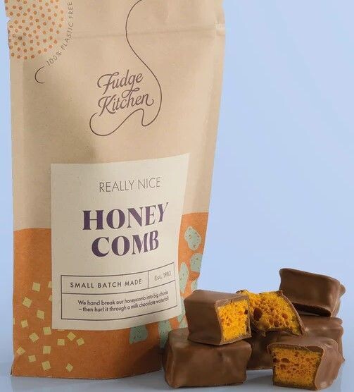 Chocolate coated honeycomb