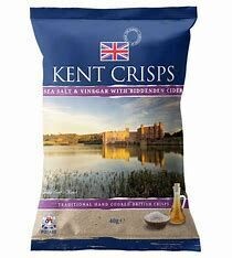 Kent Crisps - seasalt & Biddenden cider vinegar