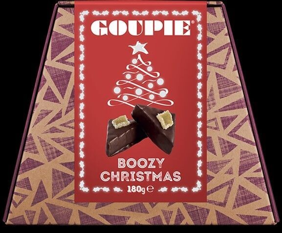 Boozy Christmas Goupie chocolate confectionary - minis