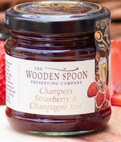 "Champers" strawberry & champagne jam 113g