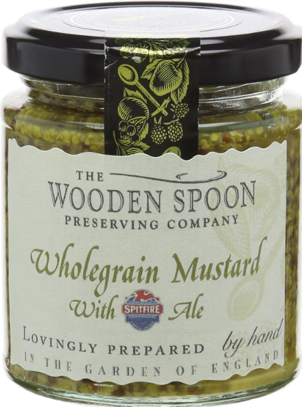 Wholegrain mustard with spitfire ale 113g