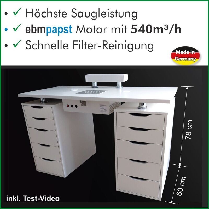 Nageltisch T10 V300-A Nageltisch T10 V300-A