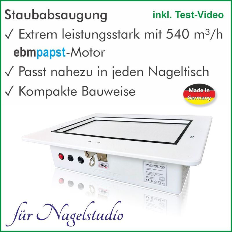 Einbau Staubabsaugung V300-A