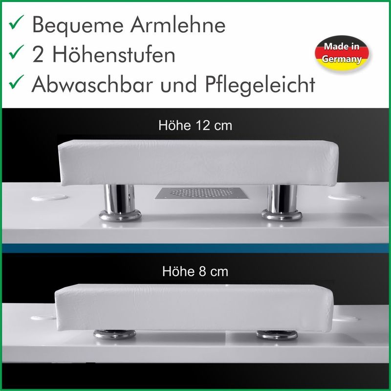 Ersatz Handauflage (mit Füßen)