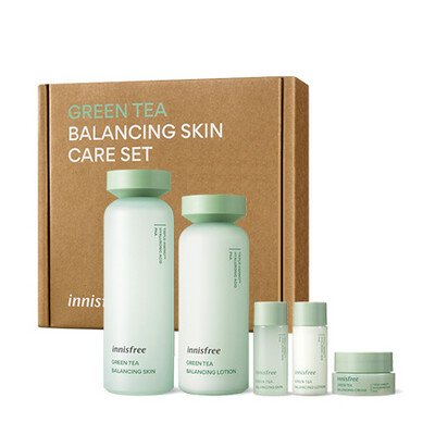 INNISFREE Green Tea Balancing Skin Care Set