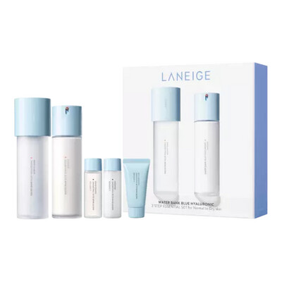 LANEIGE Water Bank Blue Hyaluronic 2 Step Essential Set for Normal to Dry skin