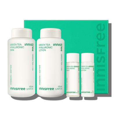 INNISFREE Green Tea Hyaluronic Skin Care Set