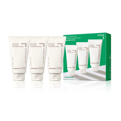 INNISFREE Volcanic BHA Pore Cleansing Foam Triple Set