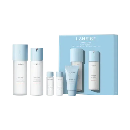 LANEIGE Water Bank Blue Hyaluronic 2 Step Essential Set for Normal to Dry skin
