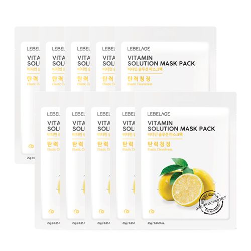LEBELAGE Vitamin Solution Mask Pack