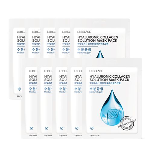 LEBELAGE Hyaluronic Collagen Solution Mask Pack