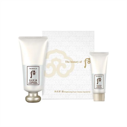 THE HISTORY OF WHOO Gongjinhyang:Seol Brightening Foam Cleanser Set