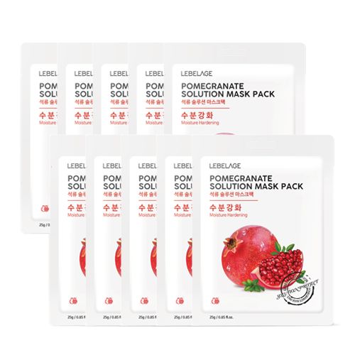 LEBELAGE Pomegrante Solution Mask Pack