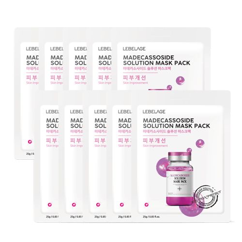 LEBELAGE Madecassoside Solution Mask Pack