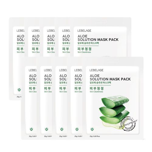 LEBELAGE Aloe Solution Mask Pack