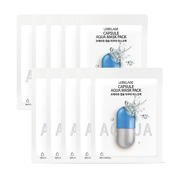 LEBELAGE Capsule Aqua Mask Pack