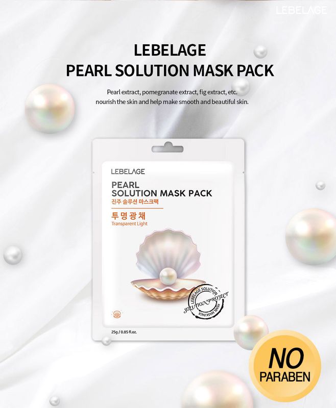 LEBELAGE Pearl Solution Mask Pack