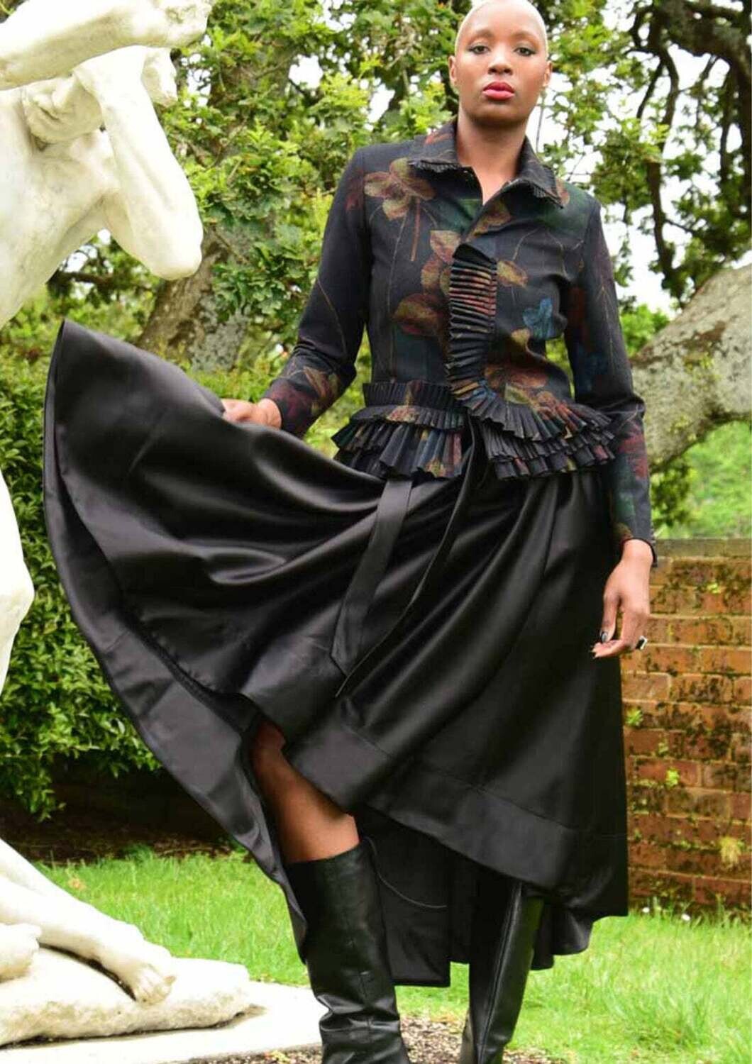 Trelise Cooper  How Bow Can You Go Satin Skirt TC30251