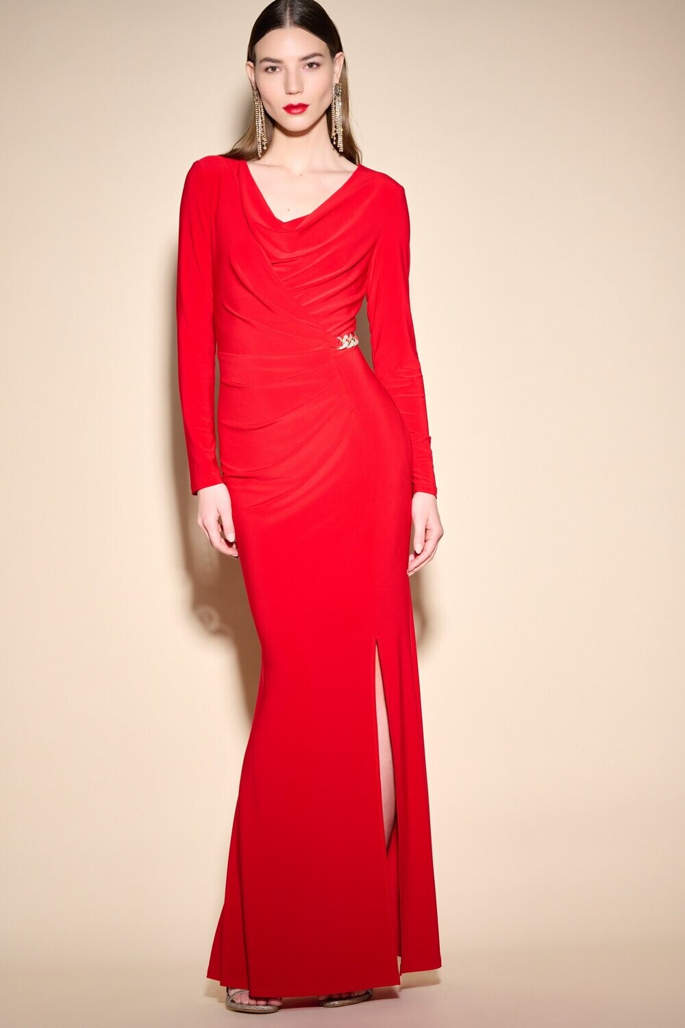 Joseph Ribkoff Cowl Neck Maxi Dress 233752