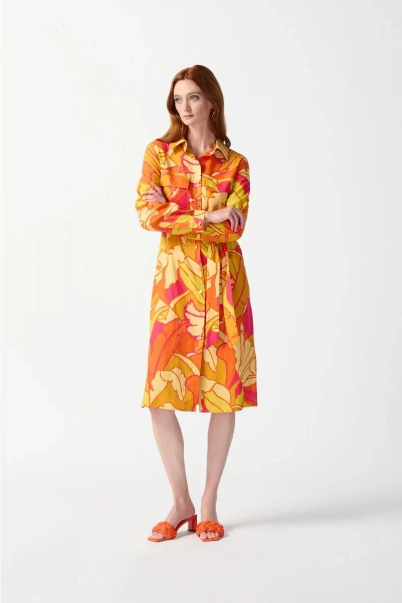 Joseph Ribkoff Pink Multi dress