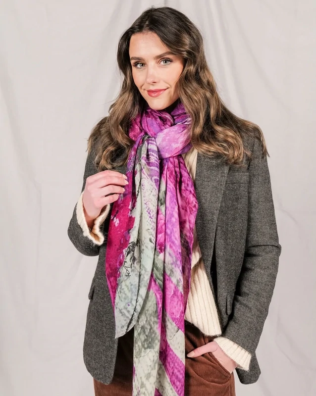 Dog and Boy Evolve oversized merino scarf