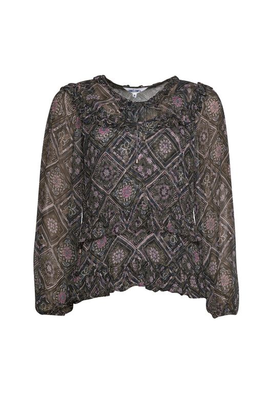 Loobie's Storey Spirited Ruffle Top LS2641S