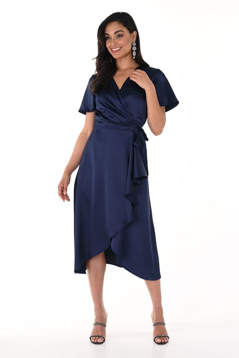 Frank Lyman Navy Dress 248372