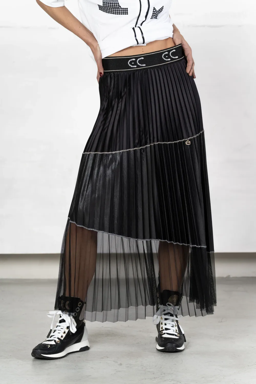 Elisa Cavaletti Nero Skirt EJP243025302