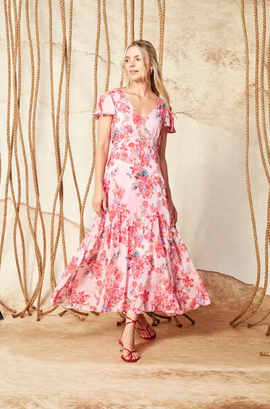 Verge Rosebud Dress 9267WT
