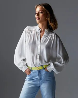 Fate+Becker Loyal Blouse Ivory 17082TWFA