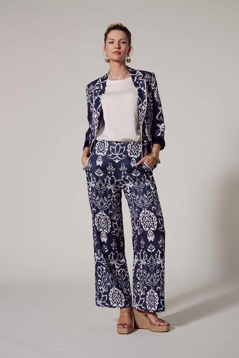 Loobie's Story Indigo Multi Lucca Pant
