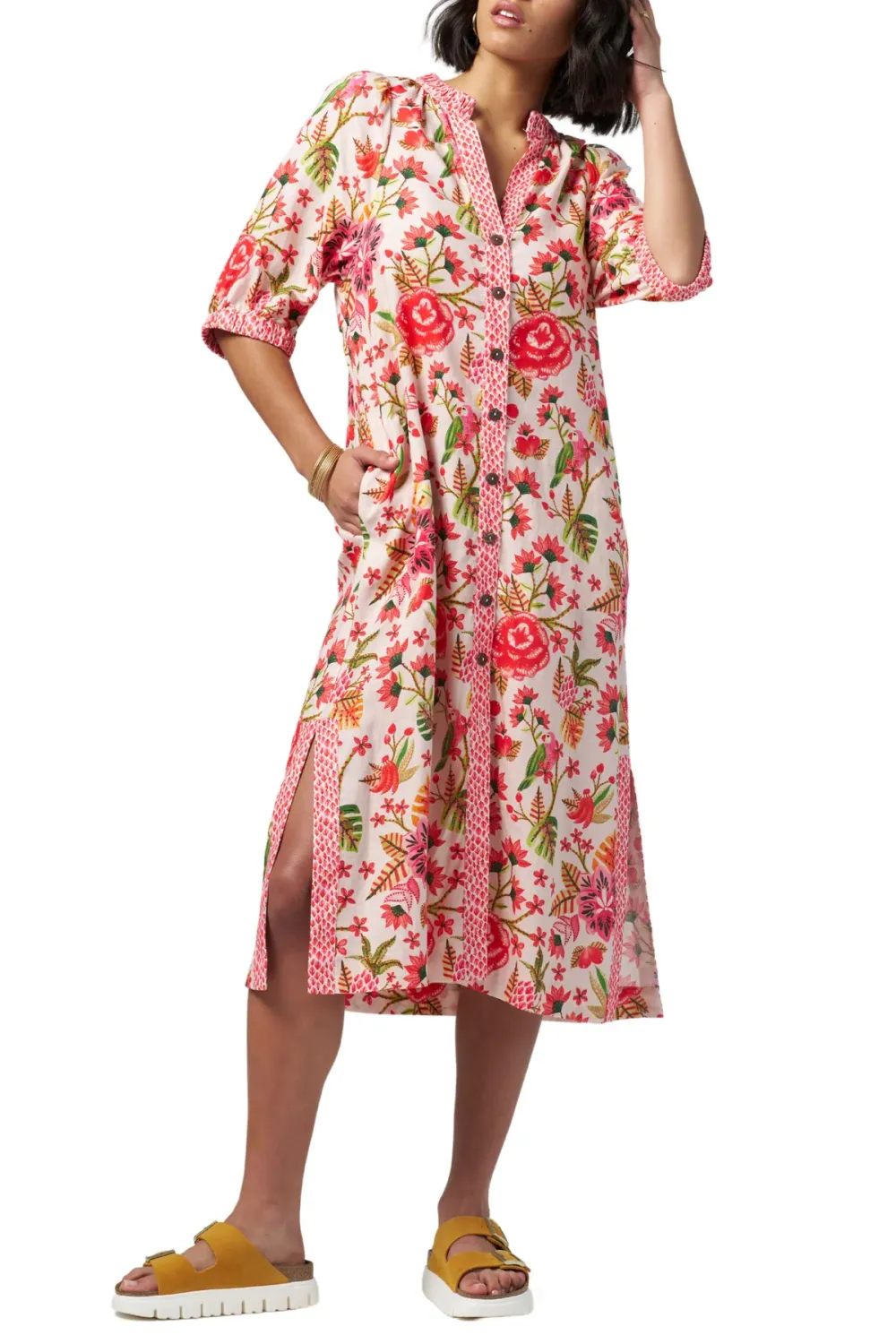 Madly Sweetly MS1402 Polly Wants Shirt Dress