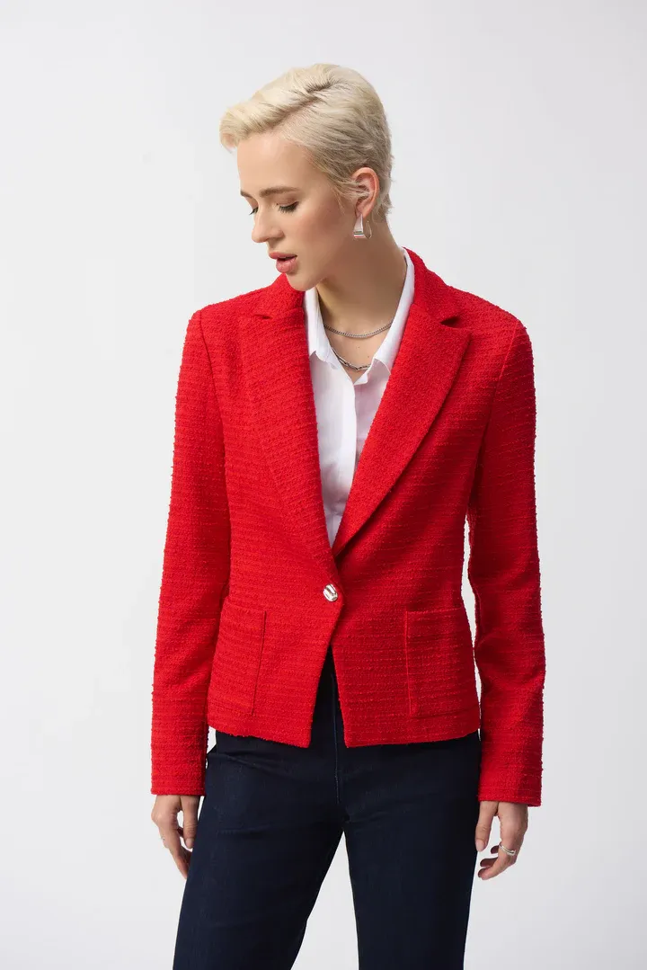 Joseph Ribkoff  Radiant Red Jacket 251239