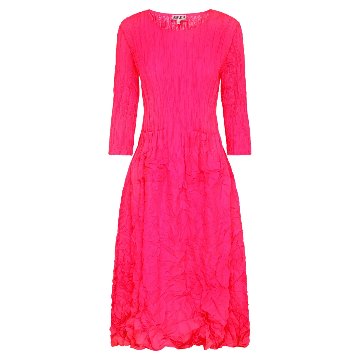 Alquema 3/4 Sleeve Smash Dress Mars