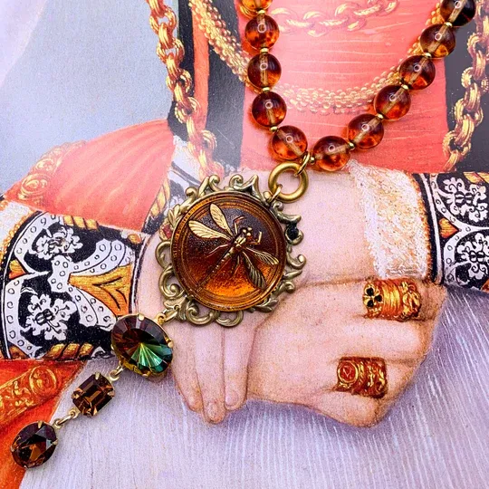 Ghost & Lola Dragonfly Necklace