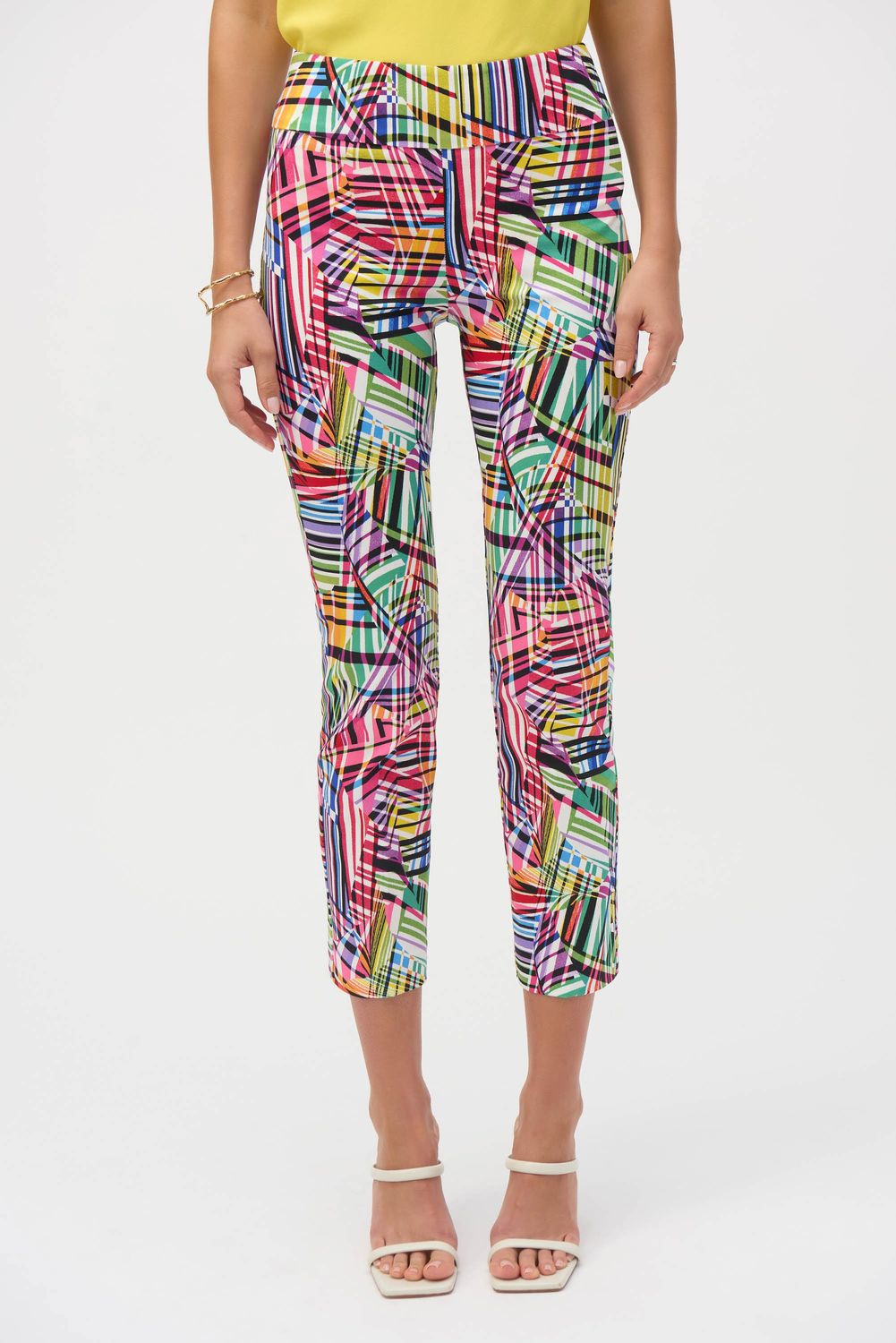 Joseph Ribkoff Millennium Print Straight Leg Pants 252233